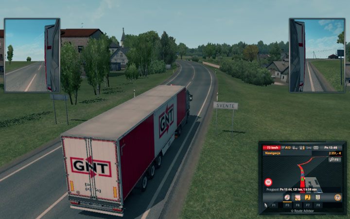 Charakterystyka dróg państw ETS2 Bałtycki szlak Euro