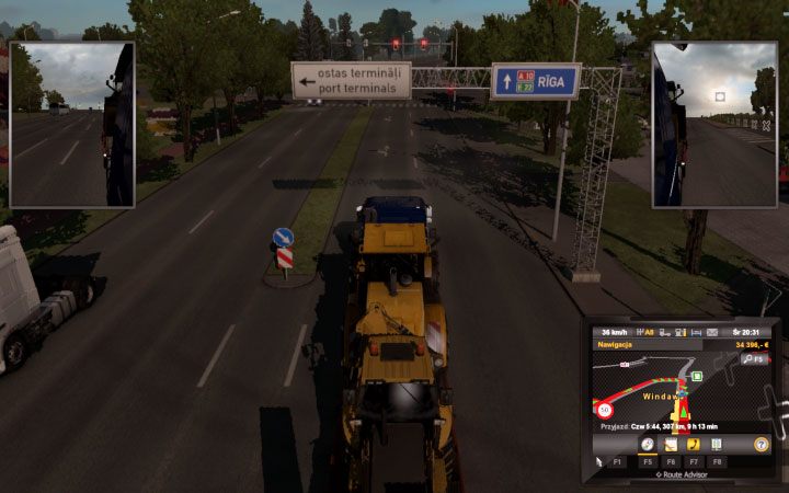 Chociaż jest ono dość duże, tzn - ETS2 Bałtycki szlak: Łotwa - Euro Truck Simulator 2 - poradnik do gry