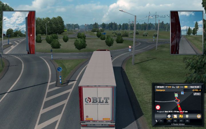 Kolejne firmy znajdują się przy obwodnicy, po której się poruszasz wokół tego obszaru - ETS2 Bałtycki szlak: Estonia - Euro Truck Simulator 2 - poradnik do gry