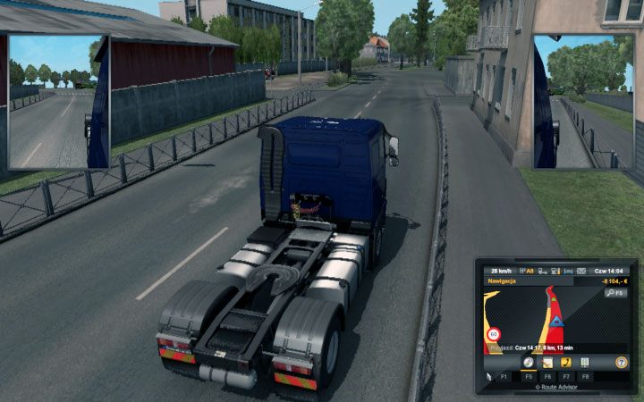 Некоторые дороги частично широкие, хотя преобладают узкие - ETS2 Балтийский маршрут: Россия - Гайд по игре Euro Truck Simulator 2