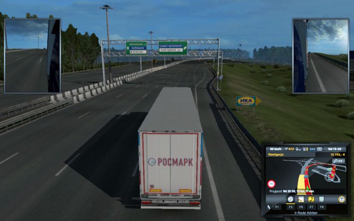 Его основная часть интереса находится на востоке - вы подъезжаете к нему прямо с автомагистрали A118, которая во многих местах представляет собой четырехполосную двухполосную дорогу - ETS2 Балтийский маршрут: Россия - Руководство по игре Euro Truck Simulator 2