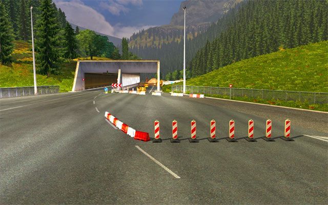 Podczas swoich podróży po Austrii, będziecie poruszać się głównie jedną dwóch głównych dróg - ETS2: Austria - drogi, miasta - Euro Truck Simulator 2 - poradnik do gry