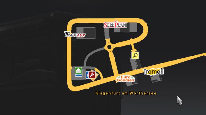 Miasto w południowej części Austrii - ETS2: Austria - drogi, miasta - Euro Truck Simulator 2 - poradnik do gry