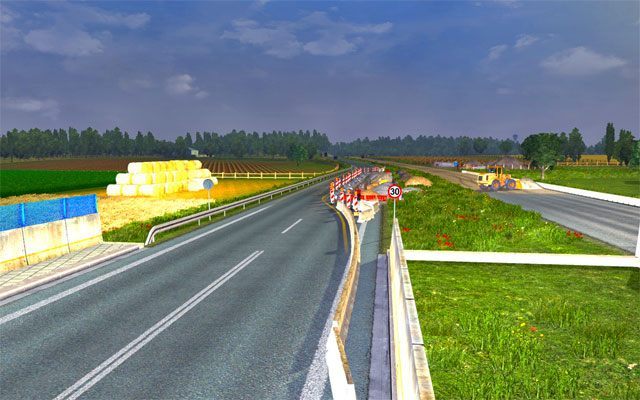 W Czechach możesz cieszyć się wieloma autostradami, którymi Praga jest otoczona - ETS2: Czechy - drogi, miasta - Euro Truck Simulator 2 - poradnik do gry