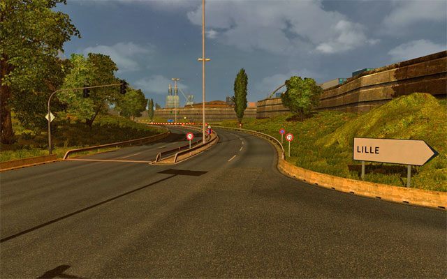 Francja obsiana jest siecią w większości dwupasmowych autostrad - ETS2: Francja - drogi, miasta - Euro Truck Simulator 2 - poradnik do gry