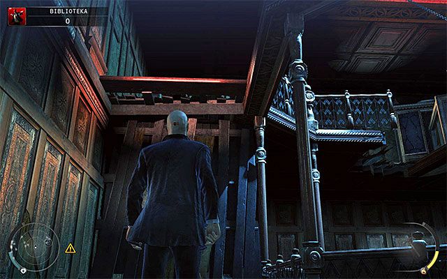Końcowa część tego etapu jest już bardzo prosta - Przeprawa przez drugą część biblioteki (Biblioteka) | 4 - Uciekaj, by przeżyć - Hitman Absolution - poradnik do gry