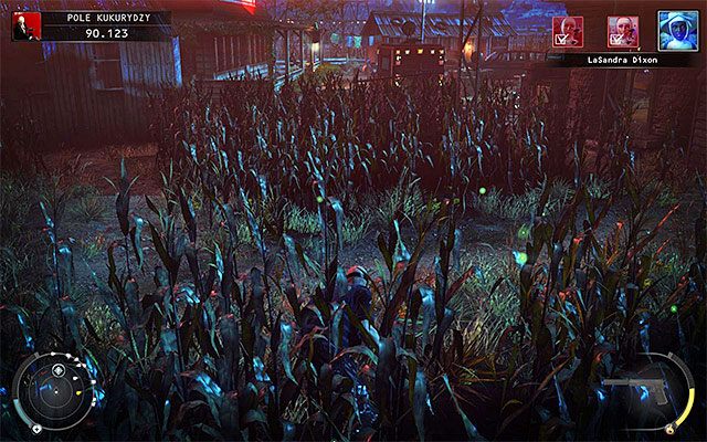 LaSandry Dixon najlepiej pozbyć się na jeden z dwóch zasadniczych sposobów - Zamordowanie LaSandry Dixon (Pole kukurydzy) | 14 - Atak Świętych - Hitman Absolution - poradnik do gry