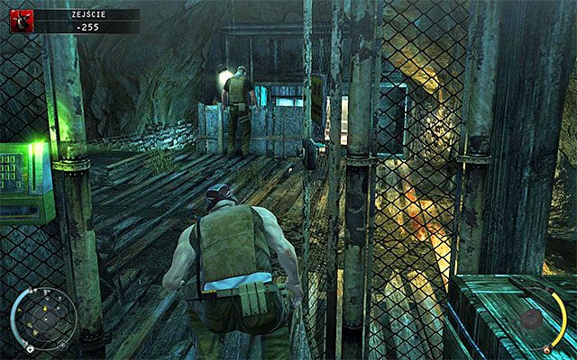 Zaczekaj aż będzie bezpiecznie i dopiero wtedy przystąp do działania, wyruszając w stronę mostku - Dotarcie do jaskiń (Zejście) | 11 - Dexter Industries | Hitman Rozgrzeszenie - Hitman Absolution - poradnik do gry