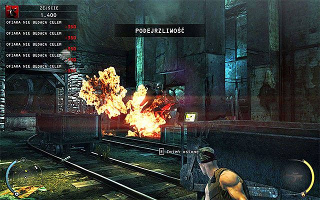 Miny zbliżeniowe dość regularnie odnajduje się w trakcie przechodzenia jedenastej misji - 11 - Dexter Industries | Wyzwania Hitman Rozgrzeszenie - Hitman Absolution - poradnik do gry