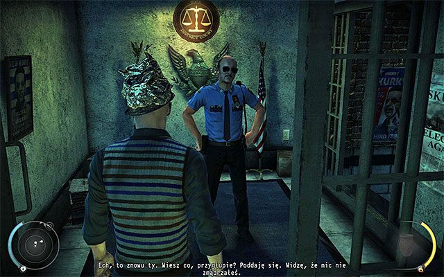 Jeżeli używasz stroju Timothyego, to schemat zachowania jest bardzo zbliżony - Cele | 15 - Prawo Skurkyego | Solucja Hitman Rozgrzeszenie - Hitman Absolution - poradnik do gry