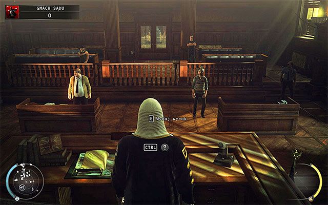 Schowaj ciało sędziego i zabierz jego młotek - 15 - Prawo Skurkyego (01 - 08) | Wyzwania Hitman Rozgrzeszenie - Hitman Absolution - poradnik do gry