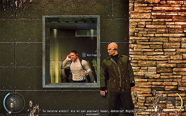 Kontynuuj przesuwanie się w lewo, zatrzymując się przy okiennicy, przy której powinien stać wartownik - Hitman Absolution: Urwisko, Osobisty kontrakt - Solucja - Hitman Absolution - poradnik do gry