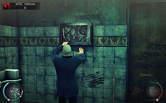 Na zaplecze hotelu polecam dotrzeć na jeden z dwóch sposobów - Eksploracja parteru hotelu i bocznych alejek (Hotel Terminus) | 3 - Terminus - Hitman Absolution - poradnik do gry