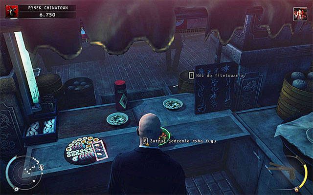 Na początek warto przypomnieć, że trutką w drugiej misji gry jest ryba fugu odnaleziona na jednym z kramików - 2 - Król Chinatown | Wyzwania Hitman Rozgrzeszenie - Hitman Absolution - poradnik do gry