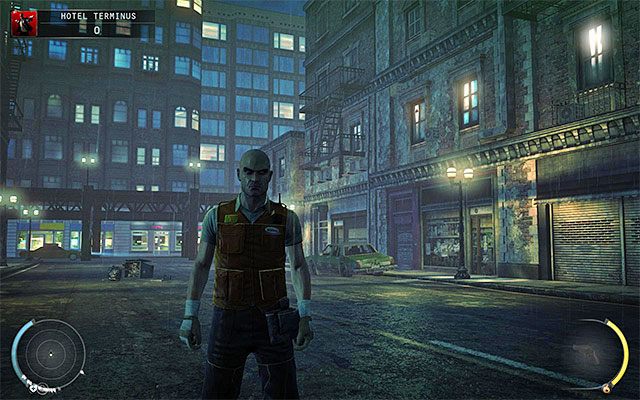 Przebranie elektryka stosunkowo najtrudniej jest zdobyć i musisz tego dokonać w trakcie rozgrywania pierwszego etapu Hotel Terminus - 3 - Terminus | Wyzwania Hitman Rozgrzeszenie - Hitman Absolution - poradnik do gry