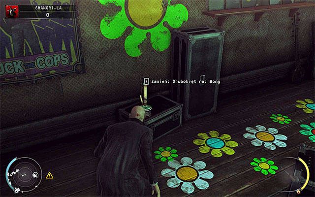 Trzeci bong znajduje się w pomieszczeniu z nagrywarką (na lewo od windy) - 4 - Uciekaj, by przeżyć | Wyzwania Hitman Rozgrzeszenie - Hitman Absolution - poradnik do gry
