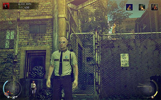 Przebranie policjanta z Hope możesz pozyskać w dowolnym z etapów - 9 - Ogolić Lennyego (01 - 07) | Wyzwania Hitman Rozgrzeszenie - Hitman Absolution - poradnik do gry