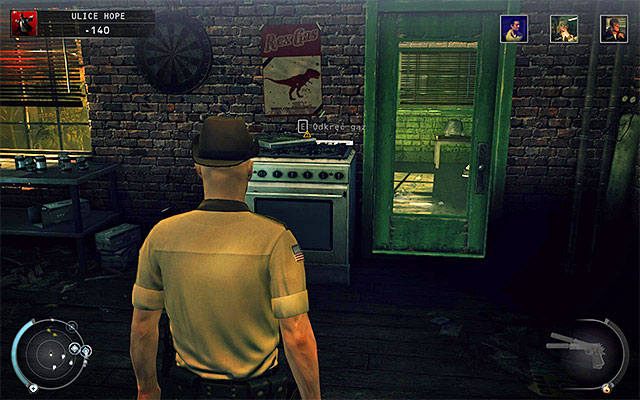 Druga kuchenka znajduje się w pomieszczeniu biurowym warsztatu samochodowego (etap Ulice Hope) - 9 - Ogolić Lennyego (01 - 07) | Wyzwania Hitman Rozgrzeszenie - Hitman Absolution - poradnik do gry
