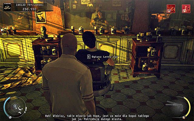 Po założeniu przebrania odszukaj Lennyego - 9 - Ogolić Lennyego (08 - 15) | Wyzwania Hitman Rozgrzeszenie - Hitman Absolution - poradnik do gry