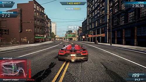 Wyścig na torze to standardowy wyścig z okrążeniami na zamkniętej trasie - Wyścig na torze w Need for Speed Most Wanted | Rodzaje eventów - Need for Speed: Most Wanted - poradnik do gry