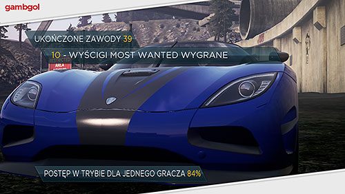 Wszystko co potrzebujesz wiedzieć o swoich postępach w grze, kamieniach milowych, ilości zebranych Speed Pointów i samochodach znajdziesz w swoim profilu w grze - Speed Pointy w Need for Speed Most Wanted | Awansowanie w kampanii - Need for Speed: Most Wanted - poradnik do gry