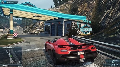 W Fairhaven pojawiają się liczne warsztaty Knocking Brothers - Pościg w Need for Speed Most Wanted | Rodzaje eventów - Need for Speed: Most Wanted - poradnik do gry