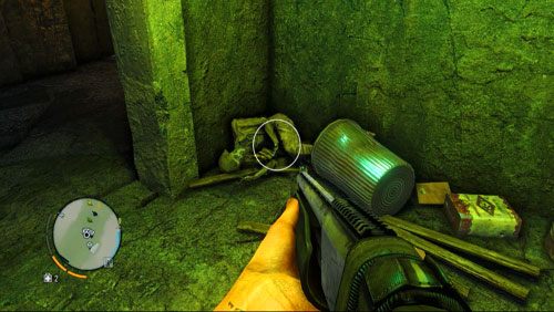 Na dole wejdź w pierwsze przejście po lewej stronie, z zielonym światłem - Wyspa północna (północny wschód) | Listy zaginionych (ukryte przedmioty) - Far Cry 3 - poradnik do gry