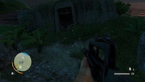 Dojedź w oznaczone numerem miejsce, gdzie znajduje się bunkier pokazany na obrazku - Wyspa północna (południowy wschód) | Listy zaginionych (ukryte przedmioty) - Far Cry 3 - poradnik do gry