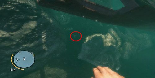 Dopłyń we wskazane miejsce - Wyspa północna (północny zachód) | Przedmioty kultu (ukryte przedmioty) - Far Cry 3 - poradnik do gry