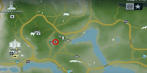 Dostań się w miejsce oznaczone kółkiem na obrazku - Wyspa północna (północny zachód) | Przedmioty kultu (ukryte przedmioty) - Far Cry 3 - poradnik do gry