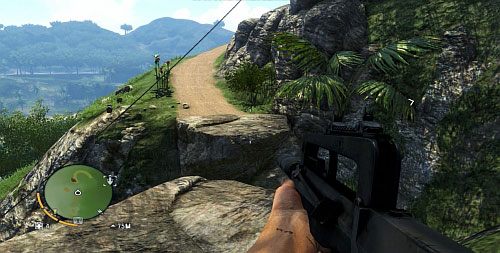 Dalej przeskocz na drugą stronę i wejdź po ścieżce na samą górę - Wyspa północna (północny zachód) | Przedmioty kultu (ukryte przedmioty) - Far Cry 3 - poradnik do gry