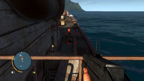 Na pokładzie znajduje się dość sporo wrogów - Fragment przeszłości | Misje główne w Far Cry 3 - Far Cry 3 - poradnik do gry