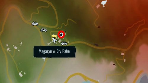 Dostań się przed oznaczone kółkiem wejście do kopalni na posterunku Magazyn w Dry Palm - Wyspa południowa (południowy zachód) | Przedmioty kultu (ukryte przedmioty) - Far Cry 3 - poradnik do gry