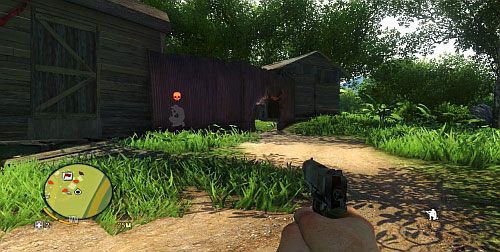 Idąc wzdłuż ogrodzenia po prawej stronie, znajdziesz dziurę - Zabezpiecz posterunek | Misje główne w Far Cry 3 - Far Cry 3 - poradnik do gry
