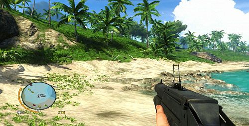 Udaj się w miejsce oznaczone niebieskim wykrzyknikiem na mapie - Wielki pies | Misje fabularne w Far Cry 3 - Far Cry 3 - poradnik do gry