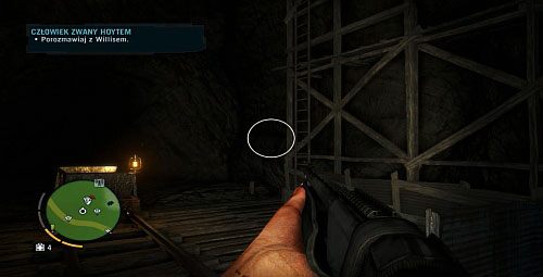 W środku skręć w prawo i wejdź po drabinie obok wagonika (obrazek) - Wyspa północna (północ) | Przedmioty kultu (ukryte przedmioty) w Far Cry 3 - Far Cry 3 - poradnik do gry