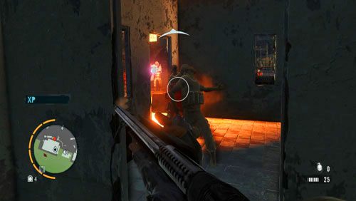 Po przerywniku wyjdź z celi i zabij najemników blokujących przejście do helikoptera - Zakład o wszystko | Misje główne w Far Cry 3 - Far Cry 3 - poradnik do gry