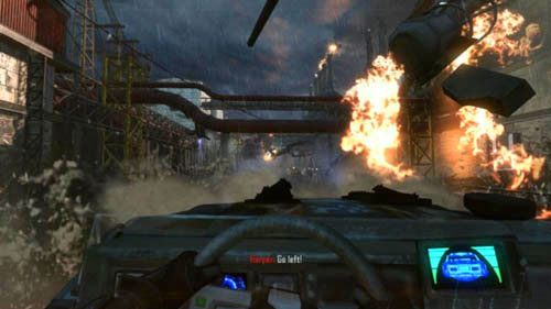 Jedź przez mokradła, a potem w lewo, do wielkiego budynku i przez tunel - 05 - Fallen Angel | Misje - Opis przejścia | Call of Duty Black Ops II - Call of Duty: Black Ops II - poradnik do gry