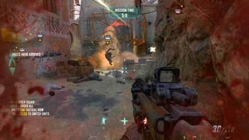 Następnie po prostu chodź po mapie i zabijaj wrogów granatami (obrazek powyżej) - 05 - Second Chance | Strike Force - Wyzwania | Call of Duty Black Ops II - Call of Duty: Black Ops II - poradnik do gry