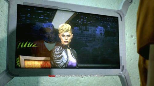 Karma wystąpi w telewizji udzielając wywiadu prezenterowi - Zakończenia - Menendez żywy | Decyzje, konsekwencje, zakończenia - Call of Duty: Black Ops II - poradnik do gry