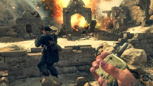 Cel: Block the entrance to the village (Zablokuj wejście do wioski) - 03 - Old Wounds | Misje - Opis przejścia | Call of Duty Black Ops II - Call of Duty: Black Ops II - poradnik do gry