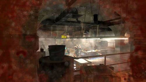 W pomieszczeniu jest mnóstwo przeciwników, ale od czego masz koktajle Mołotowa i pociski moździerzowe - 04 - Time and Fate | Misje - Opis przejścia | Call of Duty Black Ops II - Call of Duty: Black Ops II - poradnik do gry