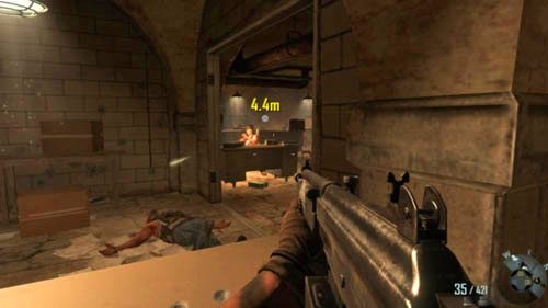 Dojdź do końca pokoju i wyjrzyj w lewo - 04 - Time and Fate | Misje - Opis przejścia | Call of Duty Black Ops II - Call of Duty: Black Ops II - poradnik do gry