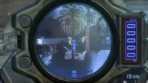 Jest kilka okazji na zebranie 10 strzałów w ten sposób, które nie kolidują z innymi wyzwaniami - 11 - Judgment Day | Misje - Wyzwania | Call of Duty Black Ops II - Call of Duty: Black Ops II - poradnik do gry