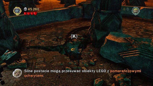 W tej samej lokacji co minizestaw numer 4 - Moria | Znajdźki | LEGO The Lord of the Rings - LEGO The Lord of the Rings: Władca Pierścieni - poradnik do gry