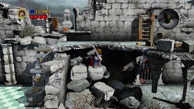Lokacja bliżej kamery - Osgiliath | Znajdźki | LEGO The Lord of the Rings - LEGO The Lord of the Rings: Władca Pierścieni - poradnik do gry