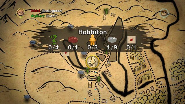 Gdy już skończymy rozglądać się po Hobbitonie, możemy ruszyć w dalszą drogę - Hobbiton (Śródziemie) | Opis przejścia - Akt I | LEGO The Lord of the Rings - LEGO The Lord of the Rings: Władca Pierścieni - poradnik do gry