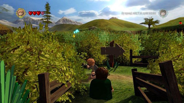 1 - Hobbiton (Śródziemie) | Opis przejścia - Akt I | LEGO The Lord of the Rings - LEGO The Lord of the Rings: Władca Pierścieni - poradnik do gry