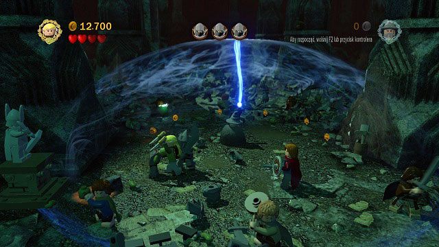 Tym razem będziemy musieli osłaniać Gandalfa przed hordą orków - Moria | Opis przejścia - Akt I | LEGO The Lord of the Rings - LEGO The Lord of the Rings: Władca Pierścieni - poradnik do gry