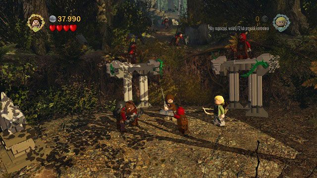 Najwyższa pora odszukać Boromira - Amon Hen | Opis przejścia - Akt I | LEGO The Lord of the Rings - LEGO The Lord of the Rings: Władca Pierścieni - poradnik do gry